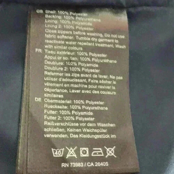 Hally Hansen Lyness ll Insulated Raincoat. Ladies Size  S - Picture 8 of 9